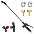 thumbnail image 1 of Manual Backpack Sprayer Boom Comes With 3 Nozzles, 1/4" And 3/8" Brass Barbs, 1 of 10