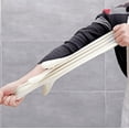 thumbnail image 3 of Guantes de limpieza, guantes para lavavajillas, guantes de cocina de goma reutilizables, resistentes, para baño, blancos, 1 par, talla S, 3 of 7