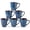 Starry Blue (17oz), variant on ALOFMO Ceramic Coffee Mugs Set of 6, 14oz Microwave & Dishwasher Safe, Lead-Free Cups for Home, Office, Gift - Gradient Blue