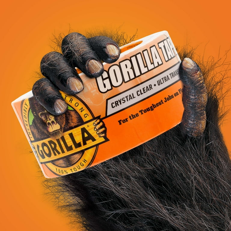 Gorilla Glue Crystal Clear Tape 18 Yard Roll Clear Color Tape Material Model 6060002