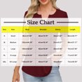 thumbnail image 3 of Camisas de Manga Corta para las Mujeres Casual Color Sólido Plisado V-Cuello Blusas, Moda Verano Top para Diario Y Fiesta, 3 of 7