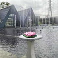 Solar Waterscape Garden Floating Flower Fountains For Bird Bath Fish