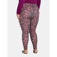 thumbnail image 5 of Terra & Sky Women's Plus High Rise Leggings, 27” Inseam, Sizes 0X-4X, 5 of 5