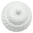 thumbnail image 7 of 24" White Swirling Ridges Temple Jar, 7 of 7