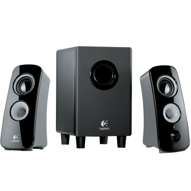 Logitech Z323 2.1 Speaker System - 30 W RMS - 55 Hz - 20 kHz - Walmart