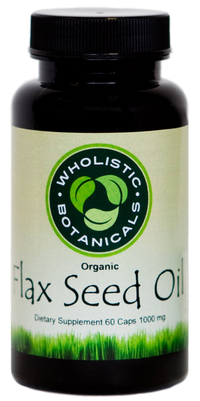 Wholistic Botanicals Flax Seed Oil Capsule 60 ct