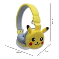 thumbnail image 4 of Audífonos de DIADEMA Bluetooth Kawaii Pikachu ISRE Modelo DR-41, 4 of 4
