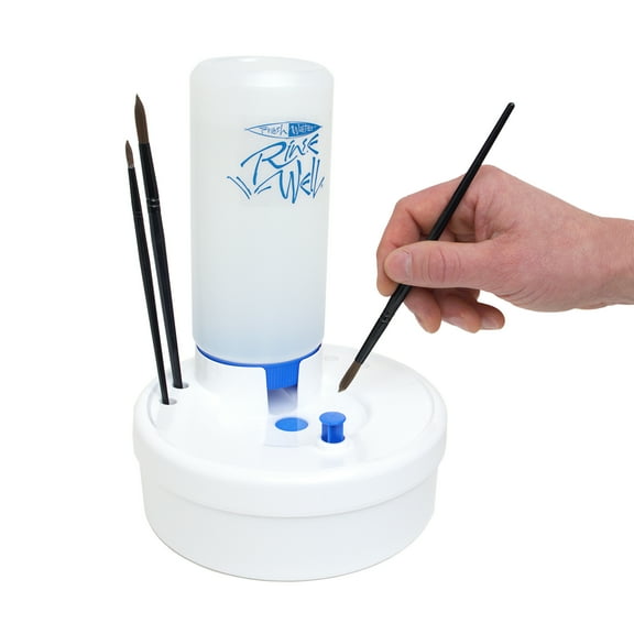 Masterson Fresh Water Rinse Well Brush Cleaner, Paintbrush Cleaning System for Water-Based Paint