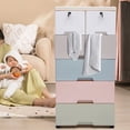 thumbnail image 3 of Storage Cabinet 6 Drawers Dresser Bedside Organizer Tower Chest Room Bedroom, 3 of 19