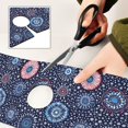 thumbnail image 6 of Yayeee Faucet Mat for Kitchen Sink 14.7" Diatomite Long Splash Guard Pad, Blue Fireworks Pattern, 6 of 7