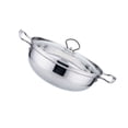 thumbnail image 4 of CIMAXIC Stainless Steel Hot Pot Cookware with Large Capacity and Thickened Bottom for Home Use 7.87 Inches,13.39"X9.84"X5.31", 4 of 5