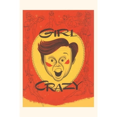 Pocket Sized - Found Image Press Journals: Vintage Journal Girl Crazy (Paperback)