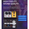 thumbnail image 4 of Sound Board Console, Sealed Rotary Controls Recording Mixer Console System  for PC Live Broadcasting, 4 of 7