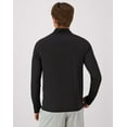 thumbnail image 6 of Hanes Cool DRI Men's Quarter Zip Pullover Black S, 6 of 6