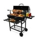 thumbnail image 1 of Parrilla Asador de carbón Tipo barril con Spiedo Eléctrico y Ruedas Acero Inoxidable, 1 of 6