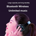 thumbnail image 3 of Cagogo under $5 2Pcs Noise Cancelling Headphones, Wireless Bluetooth Headphones,Noise Cancelling Over Ear Headphones,Stereo Sound with Built-in Mic,Foldable Design for Travel, 3 of 9