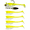 Chartreuse Minnow, variant on 6th Sense Pecos Underspin Kit Crappie Fishing Lure with Jig Head Willow or Colorado Blade and 5 Matching Swimbaits