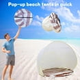 thumbnail image 6 of Portable Beach Tent Sun Shelter UV Protection - Resistant Lightweight Beach Pop Up Tent for Camping Trips, Fishing, Backyard or Beach Picnics Essentials, 6 of 9