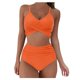 thumbnail image 2 of WILLBEST Traje de Baño Para Mujer, Conjunto de Bikini Para Mujer, Traje de Baño de Cintura Alta Con Estampado de Leopardo, Push Up, Traje de Baño Sexy, Conjunto de Tankinis, 2 of 3