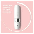 thumbnail image 5 of Braun Mini Hair Removal, Electric Facial Hair Removal for Women, Quick & Gentle, Finishing Touch for Upper Lips, Chin & Cheeks, for Easier Makeup Application, Ideal for On-the-Go, with Smartlight, 5 of 8
