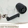 thumbnail image 2 of Jetcloudlive Manual Coffee Grinder with Ceramic Burr, 35 Adjustable Settings, 30g Beans & 80ml Powder, Detachable Handle for Espresso, French Press, Camping, 2 of 10
