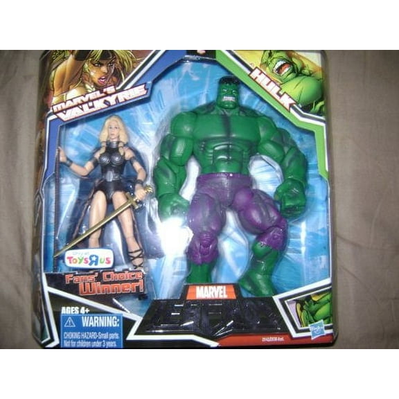 Marvel Legends 6" Marvel's Valkyrie and Hulk Action Figure 2-Pack Exclusive