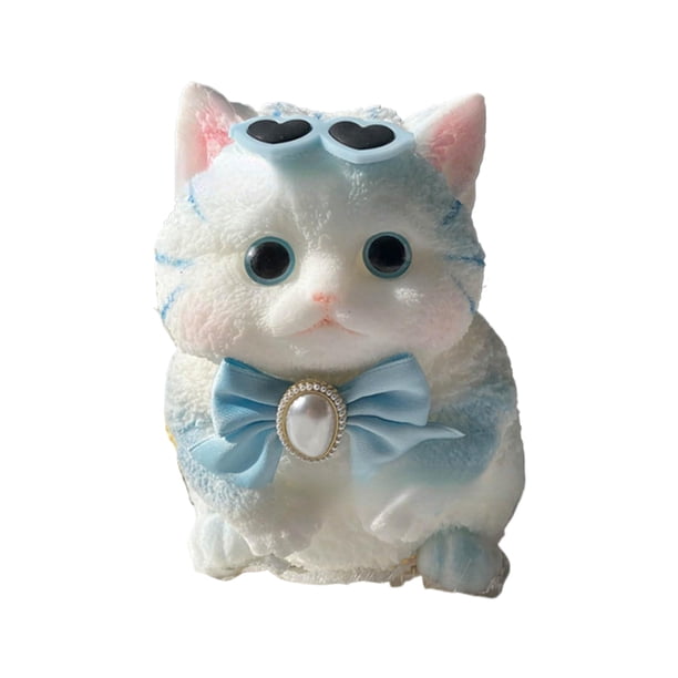 Bewildely Juguete grande Taba Cat para aliviar el estrés para Fidget Toys Fans Squishies para Fidget Toys Cat Squishys Juguetes A