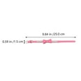 thumbnail image 2 of TAILTOSS Rhinestone Dog Collar Pink Microfiber 1 Set 9.8x0.6in, 2 of 8
