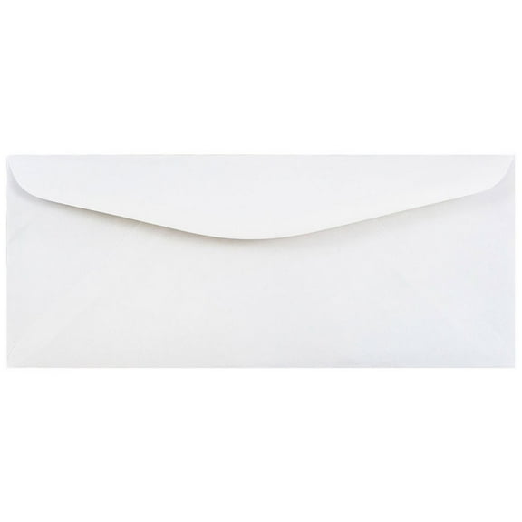 JAM Paper #12 Business Envelopes, 4 3/4 x 11, White, 25/Pack