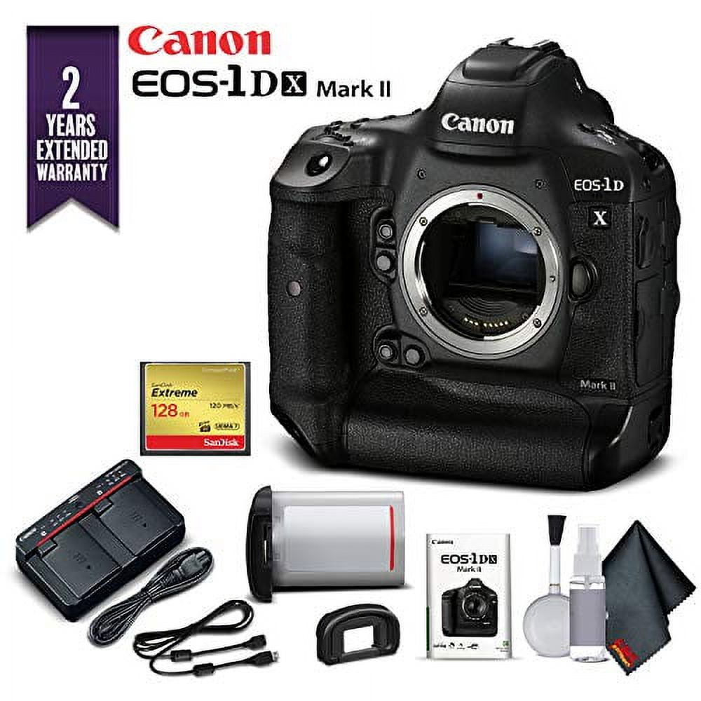 Canon EOS-1DX Mark II DSLR Camera (Body Only) With 2 Year Canon EOS-1DX Mark II DSLR Camera (Body Only) With 2 Year