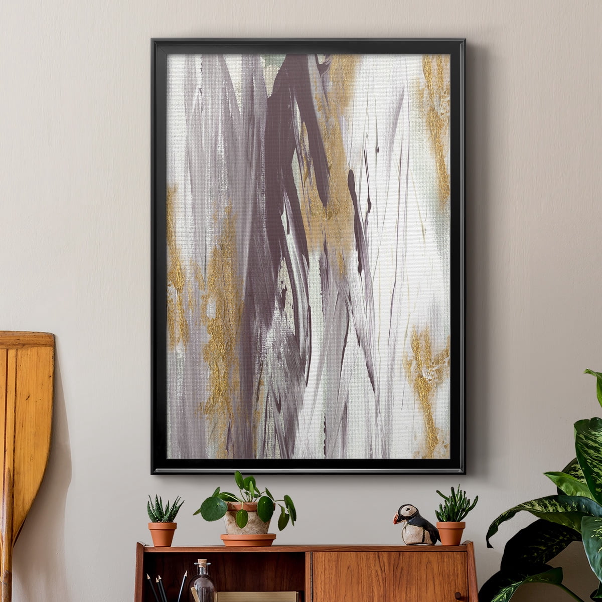 Tumultuous Amethyst I Premium Framed Print - Ready to Hang