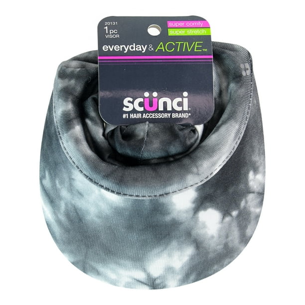 Scunci Everyday & Active Visor Headwrap, Super Comfy Hair