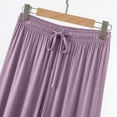 thumbnail image 6 of SIYUDAN Women'S Pants Womens Pants Casual Light Purple Adult Pants Women Lounge Pants Wide Leg Lounge Pants With Pockets Fall Pants For Women, 6 of 6