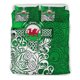 thumbnail image 3 of Juego de cama Gales Celta - Bandera del Dragón Galés con Cruz Celta (Verde), 3 of 6