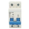 thumbnail image 1 of Miniature Circuit Breaker 2 Position DIN Rail Mount Residual Current Isolator AC 400V 63A, 1 of 14