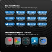Greater Goods Smart Bathroom Scale- BT, WiFi, 10 Users, App, 800mAh Battery, TFT Display Technology