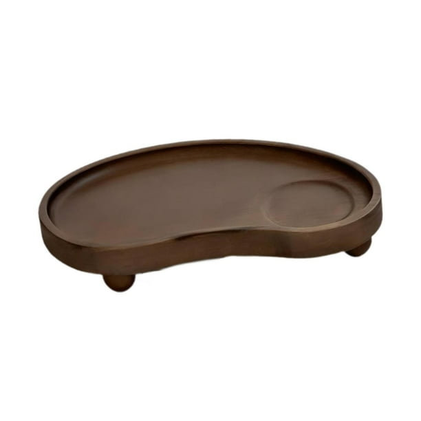 Bandeja decorativa para la mesa de centro, bandeja decorativa, elegante para joyería, bandeja cosmética para joyería, velas, perfumes, cisterna de ino