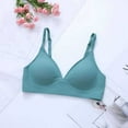 thumbnail image 3 of jobturf Bras for Womens Wireless Triangle Seamless Bralette Casual Breathable No Underwire Comfortable Unpadded Everyday Bra, 3 of 8