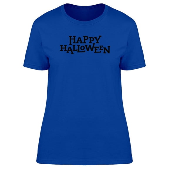 "Happy Halloween" Lettering Tee Men's -Image by Shutterstock