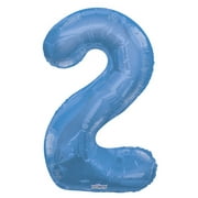 Royal Blue #2 Mylar Balloon