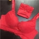 thumbnail image 1 of Conjunto de sujetador push-up de encaje sexy para mujer, accesorio de otoño e invierno, ropa interior sin tirantes con parte superior ajustable, 1 of 6