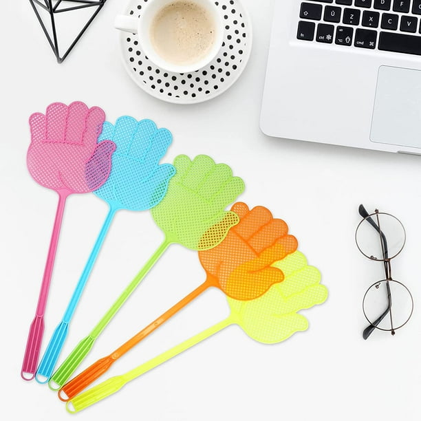 Fly Swatter Funny Hand Shaped Fly Swatters Durable Colorful