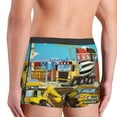 thumbnail image 5 of Kll Different Construction Site Vehicles Men'S Cotton Boxer Briefs Underwear-Small, 5 of 9