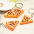 thumbnail image 6 of Naierhg Chic Imitation Pizza Pendant Keychain Key Ring Holder Hanging Bag Purse Decor, 6 of 7