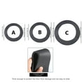 thumbnail image 3 of Round Non-Slip Furniture Pad Recliner Slide Stoppers Floor Protectors Gripper Pads for Recliners, Swivels Chairs, 3 of 8