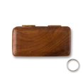 thumbnail image 1 of Weddingstar 9759 Pocket Size Wooden Wedding Ring Box, 1 of 2