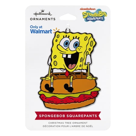 Hallmark Christmas Ornament (Nickelodeon SpongeBob SquarePants, Metal), 1 Count