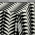 thumbnail image 4 of Retro Dog Crate Cover, Optical Illusion Effect Style Pattern with Abstract Quirky Zigzag Model, Easy to Use Pet Kennel Cover Small Dogs Puppies Kittens, 7 Sizes, Charcoal Grey and Ivory, by Ambesonne, 4 of 6