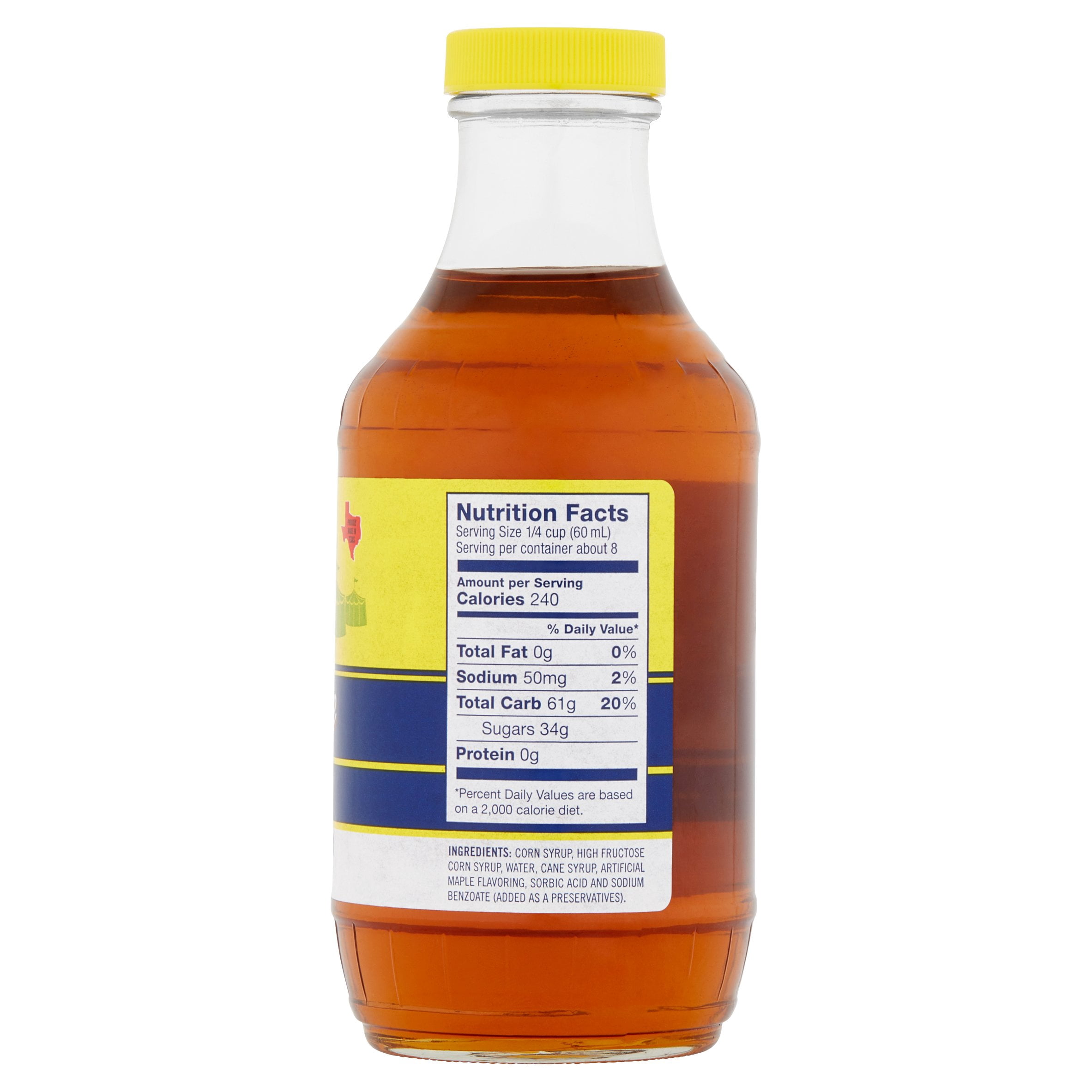 Johnnie Fair Waffle Syrup 16oz 3 Pack or 40oz 2 Pack - Bundled by Louisiana Pantry (16 Ounce, 3 Pack)