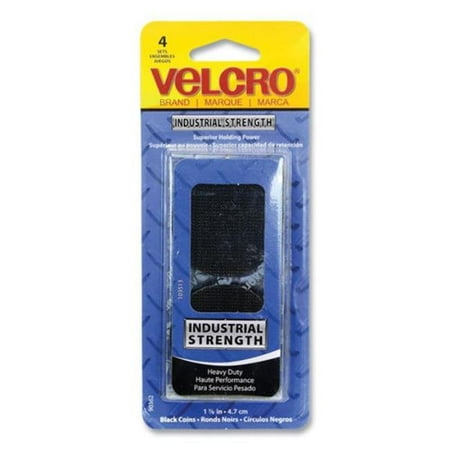 

cloth hook and eye VEK90362 1.88 in. Industrial Strength Heavy-Duty Fastener Black - 4 Fasteners - Pack of 6